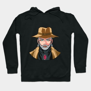 Oldman Joseph Purple Anime Fan art Hoodie